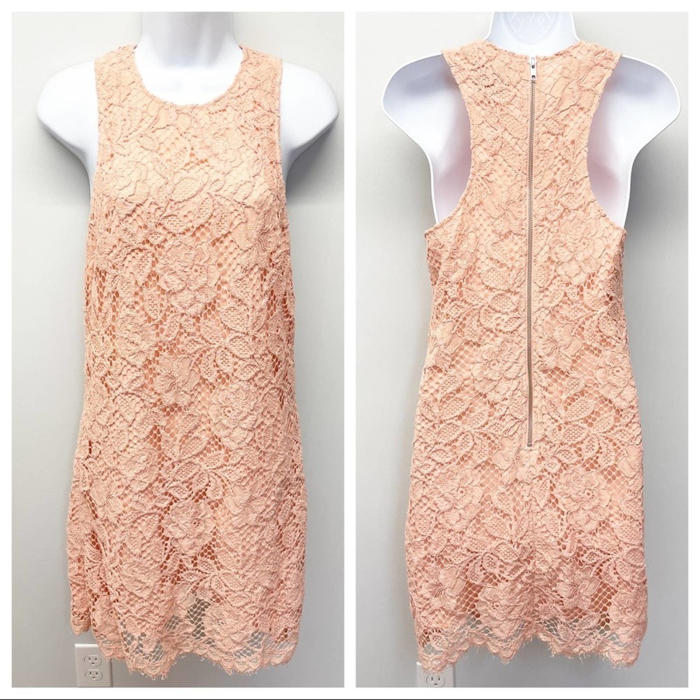 X by NBD Lace Sleeveless Sheath Vera Size Small